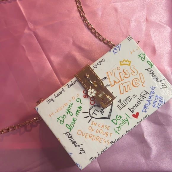 SHEIN Handbags - Graphic Box Crossbody Bag